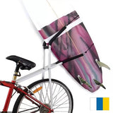 Portabicicletas de montaje trasero "Ocean + Earth" por tablas Surf