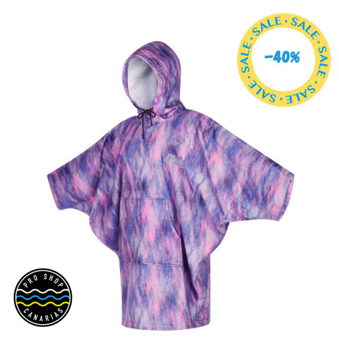 MYSTIC PONCHO WOMEN PURPLE
