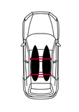 Mystic Inflatable Roofrack System Double