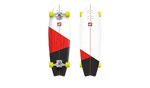 SURFSKATE FISH 31,5'' VORTEX BLACK / RED