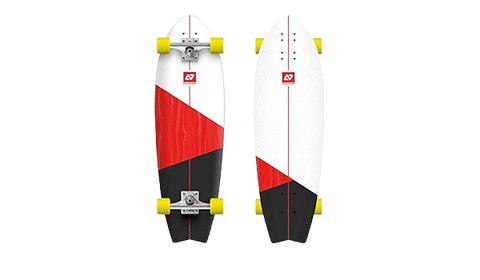 SURFSKATE FISH 31,5'' VORTEX BLACK / RED